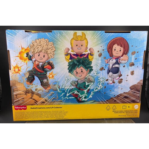 Little People Collector My Hero Academia Figures Set Of 4 - Picture 3 of 6